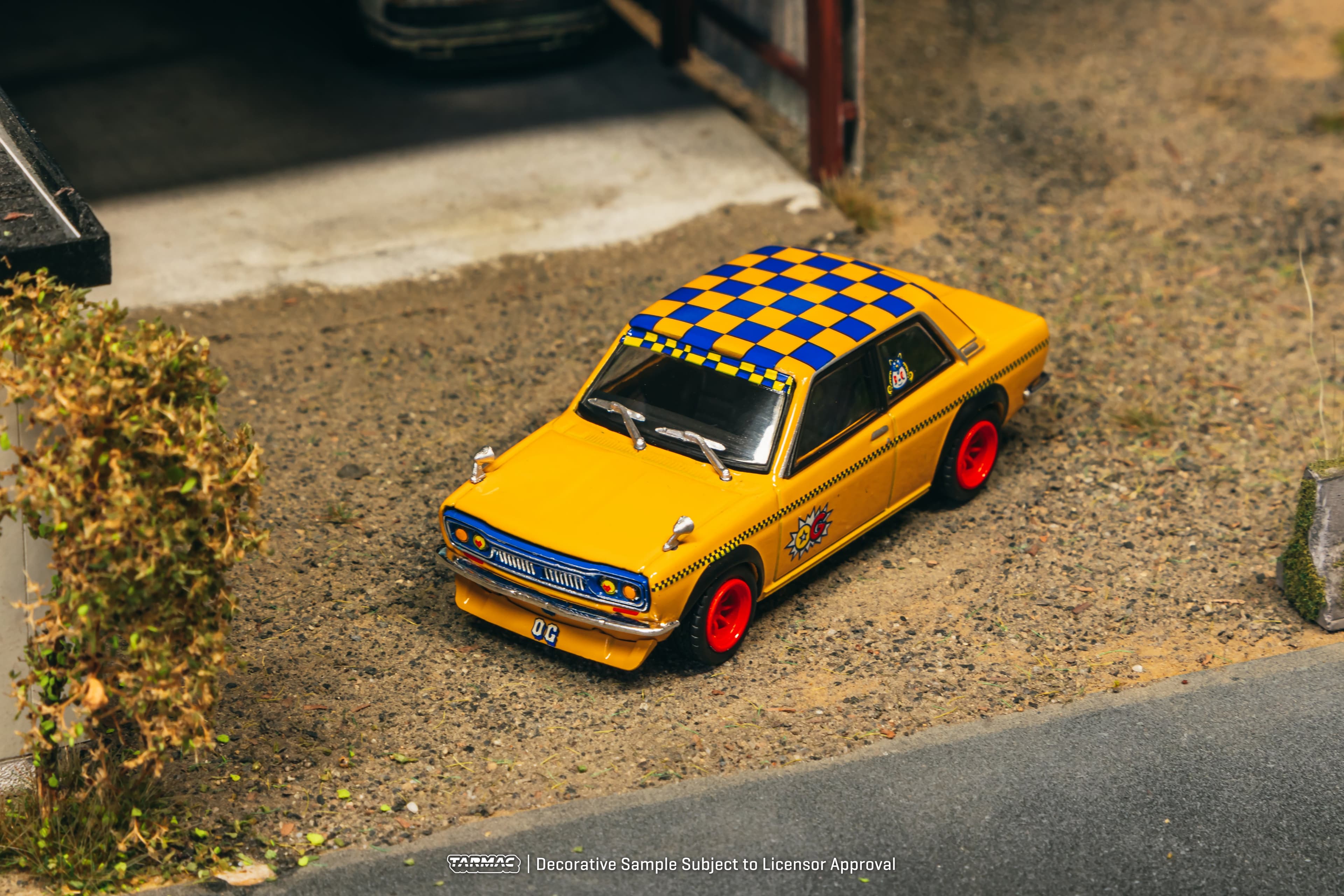 1/64 Datsun 510 OG Beer - Tarmac Works HOBBY64