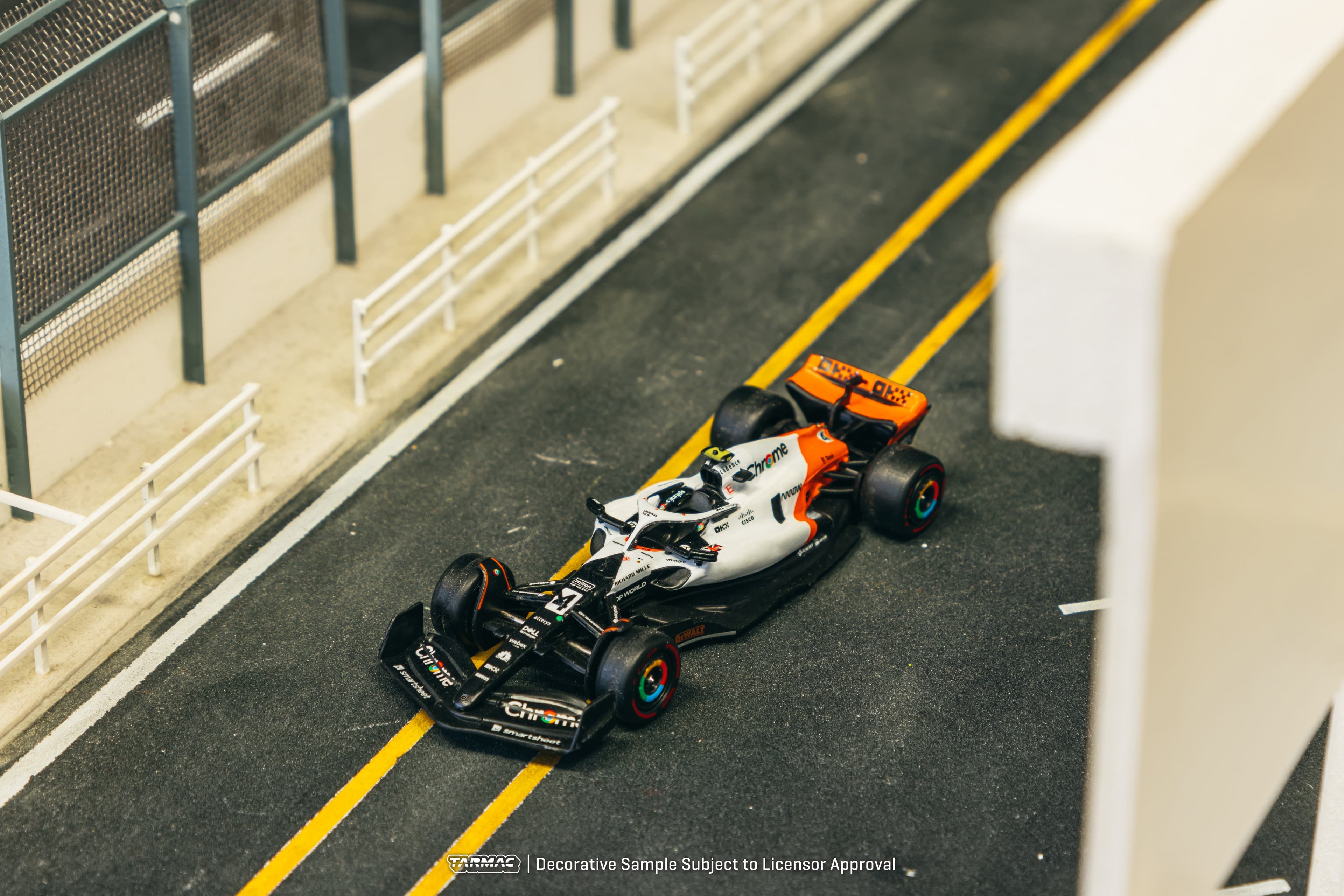 1/64 McLaren MCL60 Spanish Grand Prix 2023 Qualifying#4 Lando Norris - Tarmac Works X iXO Models GLOBAL64