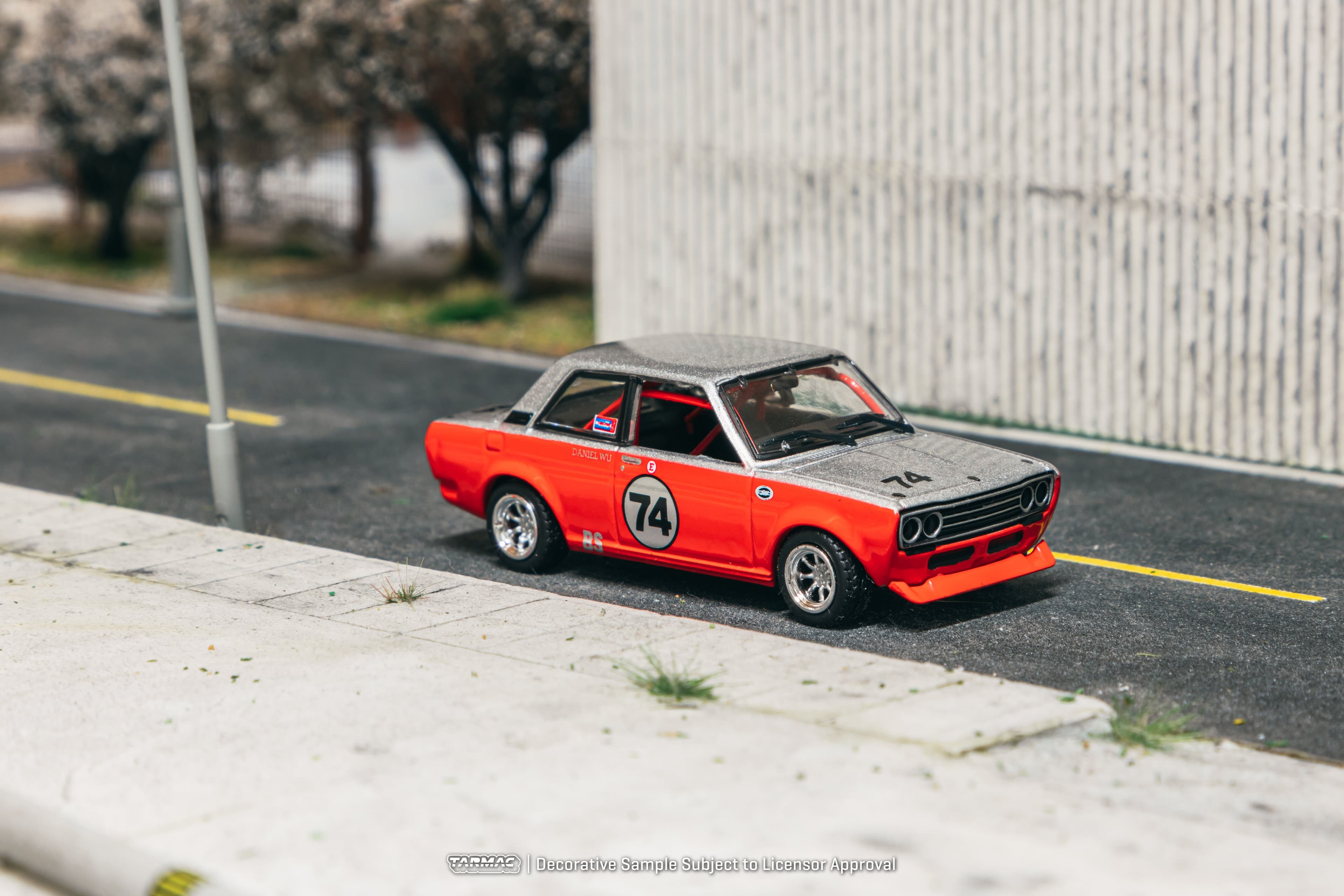 1/64 Datsun 510 Trans-Am B-Sedan 2.5 Challenge 2023 Daniel Wu - Tarmac Works HOBBY64
