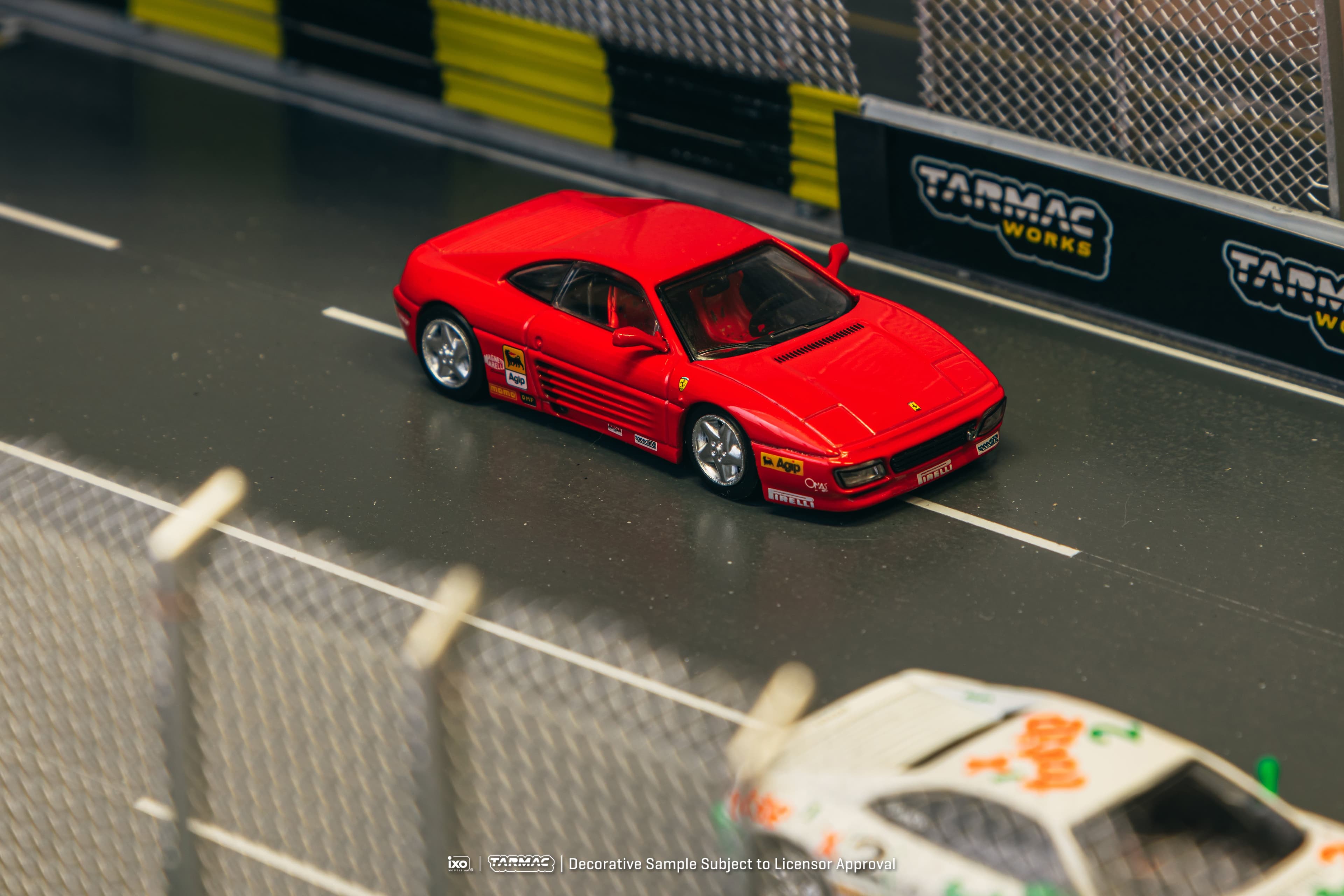 1/64 Ferrari 348 Challenge Presentation - Tarmac Works X iXO Models HOBBY64
