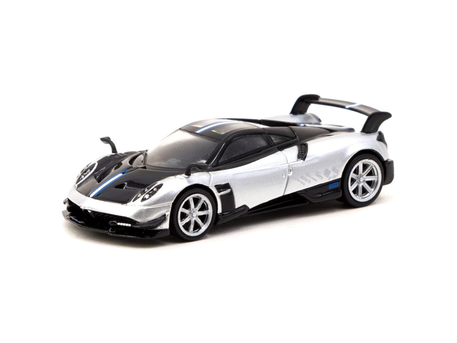 1/64 Pagani Huayra BC Grigio Mercurio - Tarmac Works GLOBAL64