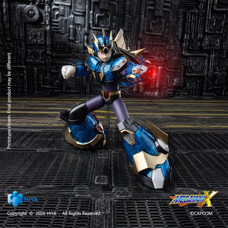 HIYA Exquisite Basic Series  None Scale 6.1 Inch Mega Man X series X Ultimate Armor Version Action Figure