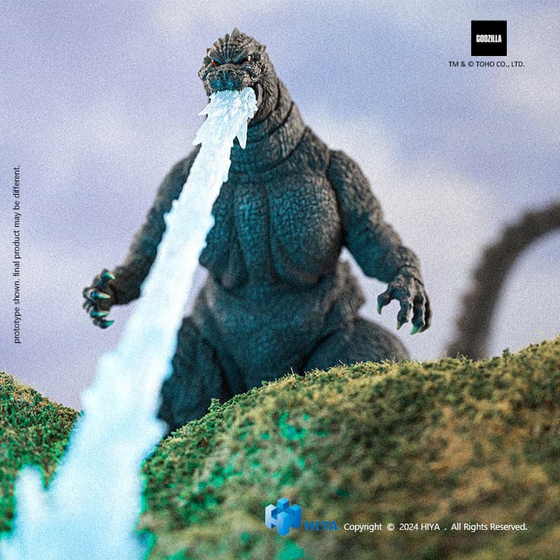 HIYA Exquisite Basic Series None Scale 7 Inch Godzilla vs. King Ghidorah Heat Ray Godzilla Hokkaido Ver. Action Figure