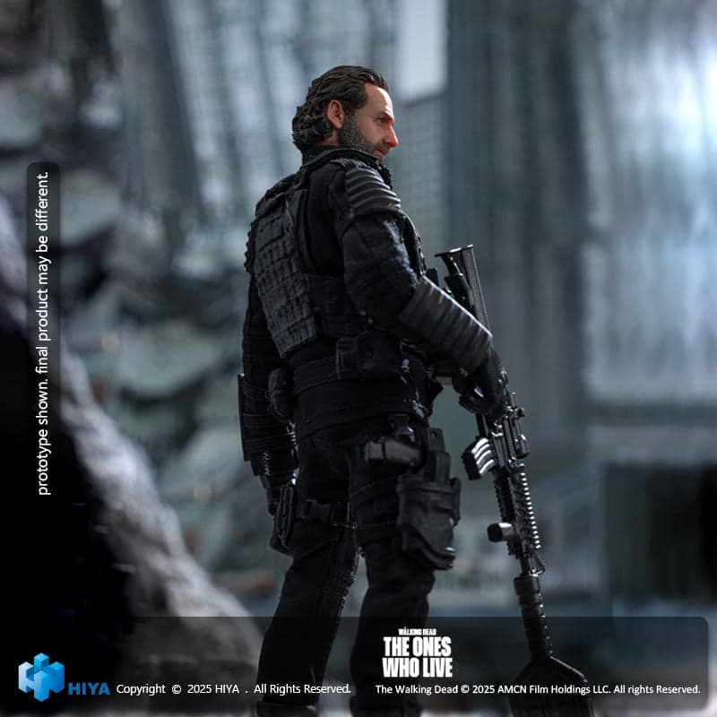 HIYA Exquisite Super 1/12 Scale 6 Inch The Walking Dead The Ones Who Lived Rick Action Figure