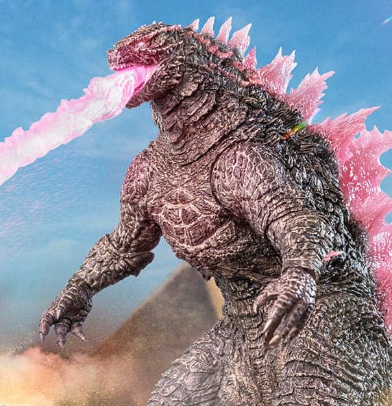 HIYA Exquisite Basic Series None Scale 7 Inch Godzilla x Kong The New Empire Godzilla Heat Ray Godzilla Evolved Ver. Action Figure