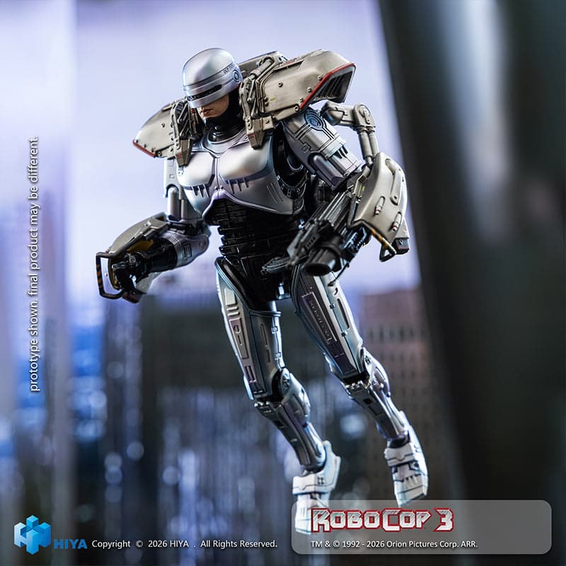 HIYA Exquisite Super Series 1/12 Scale 6 Inch RoboCop 3 RoboCop Action Figure