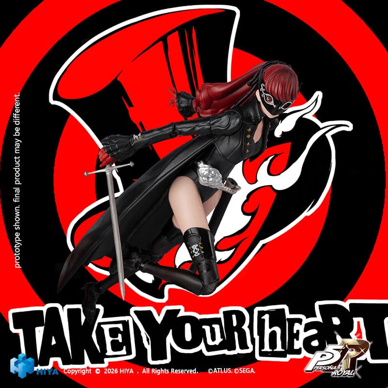 HIYA Exquisite Basic Series 1/12 Scale 6 Inch Persona 5 Royal Violet Action Figure
