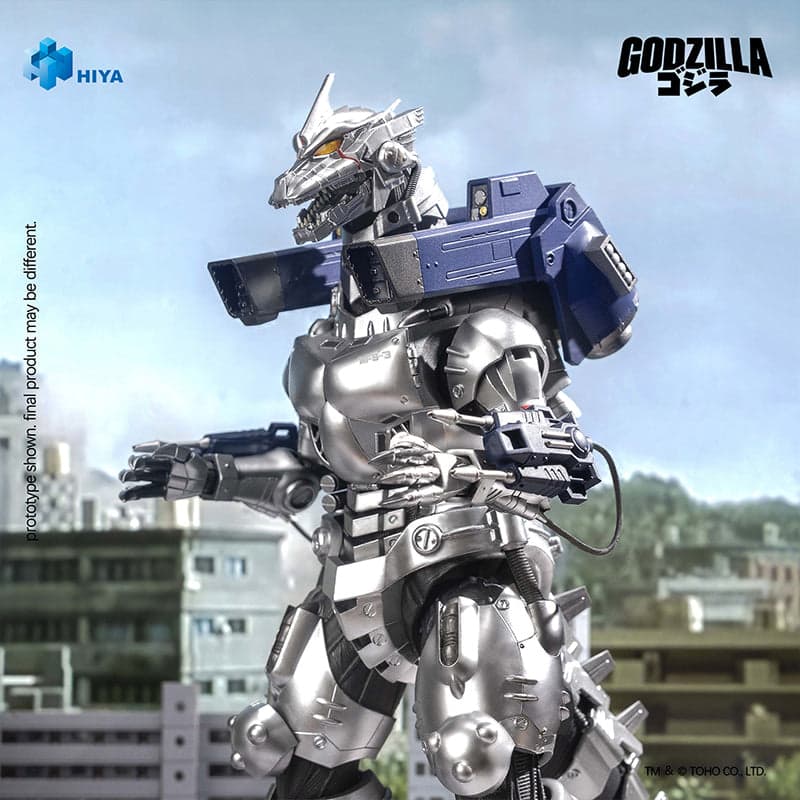 HIYA Exquisite Basic Series None Scale 7.7 Inch GODZILLA AGAINST MECHAGODZILLA Mechagodzilla MFS-3 Action Figure