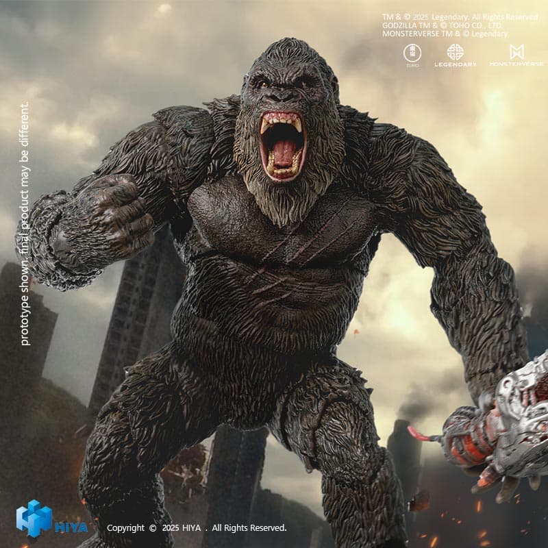 HIYA Exquisite Basic Series None Scale 6 Inch Godzilla vs. Kong Kong 2.0 Action Figure