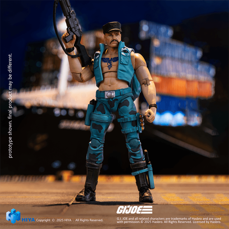 HIYA Exquisite Mini Series 1/18 Scale 4.3 Inch Gung-Ho Marine Version Action Figure