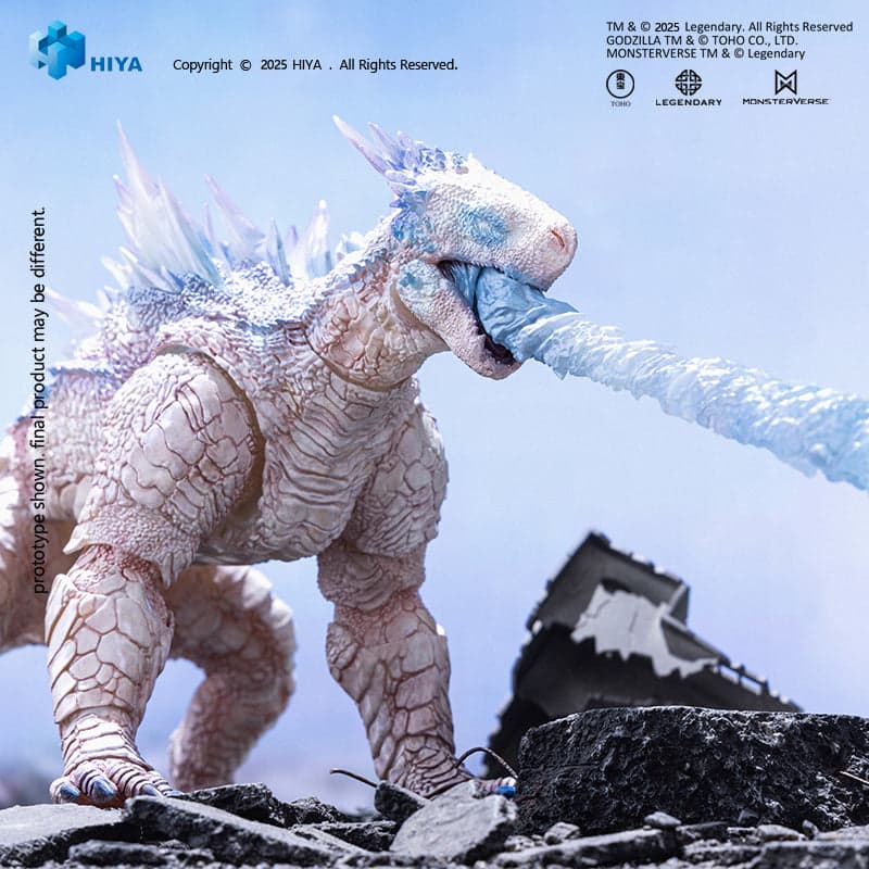 HIYA Exquisite Basic Series None Scale 6.7 Inch Godzilla x Kong The New Empire Frost Bite Blast Shimo Action Figure
