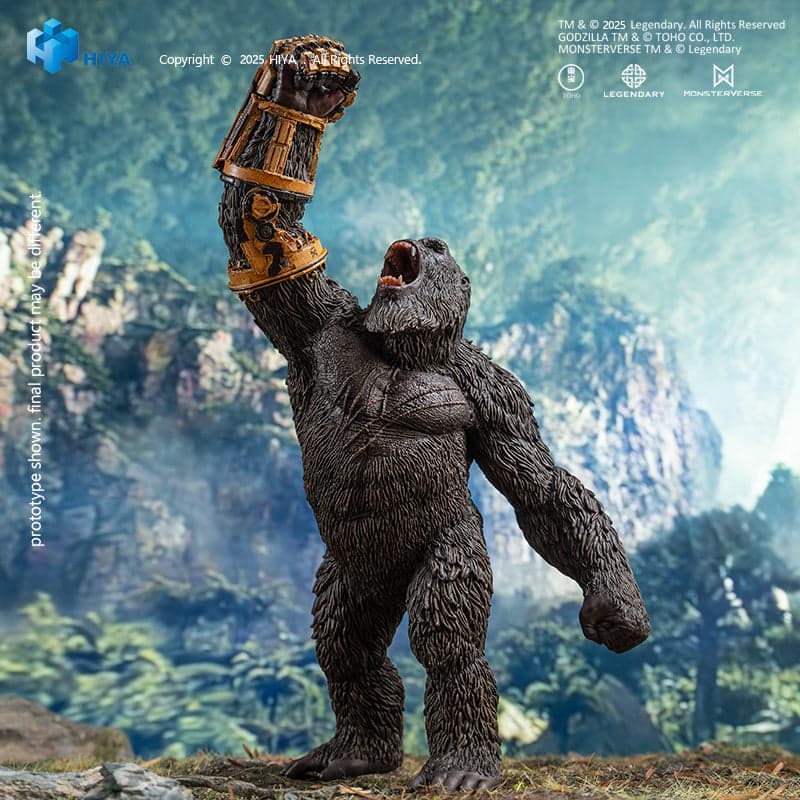 HIYA Stylist Series None Scale 8.7 Inch Godzilla x Kong The New Empire Kong B.E.A.S.T. Glove Version