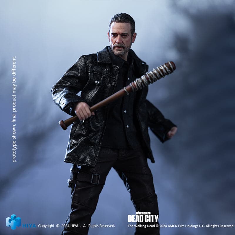 HIYA Exquisite Super Series 1/12 Scale 6 Inch The Walking Dead  Dead City Negan Action Figure