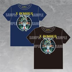 X-BOMBER T-Shirt A Kajita Illustration Ver. (Navy)/B Kajita Illustration Ver. (Black)