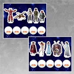 X-BOMBER Acrylic Stand Set A (Big Dai X/X-BOMBER/Ginga Shiro/Bongo Hercules/Big Man Lee) Set B (Bloody Mary/Keeli/Lamia/Kirara & PPA/Lamia (Awakening))