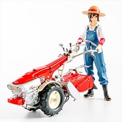 PLAMAX MF-21: minimum factory Minori with Honda F90 Tiller