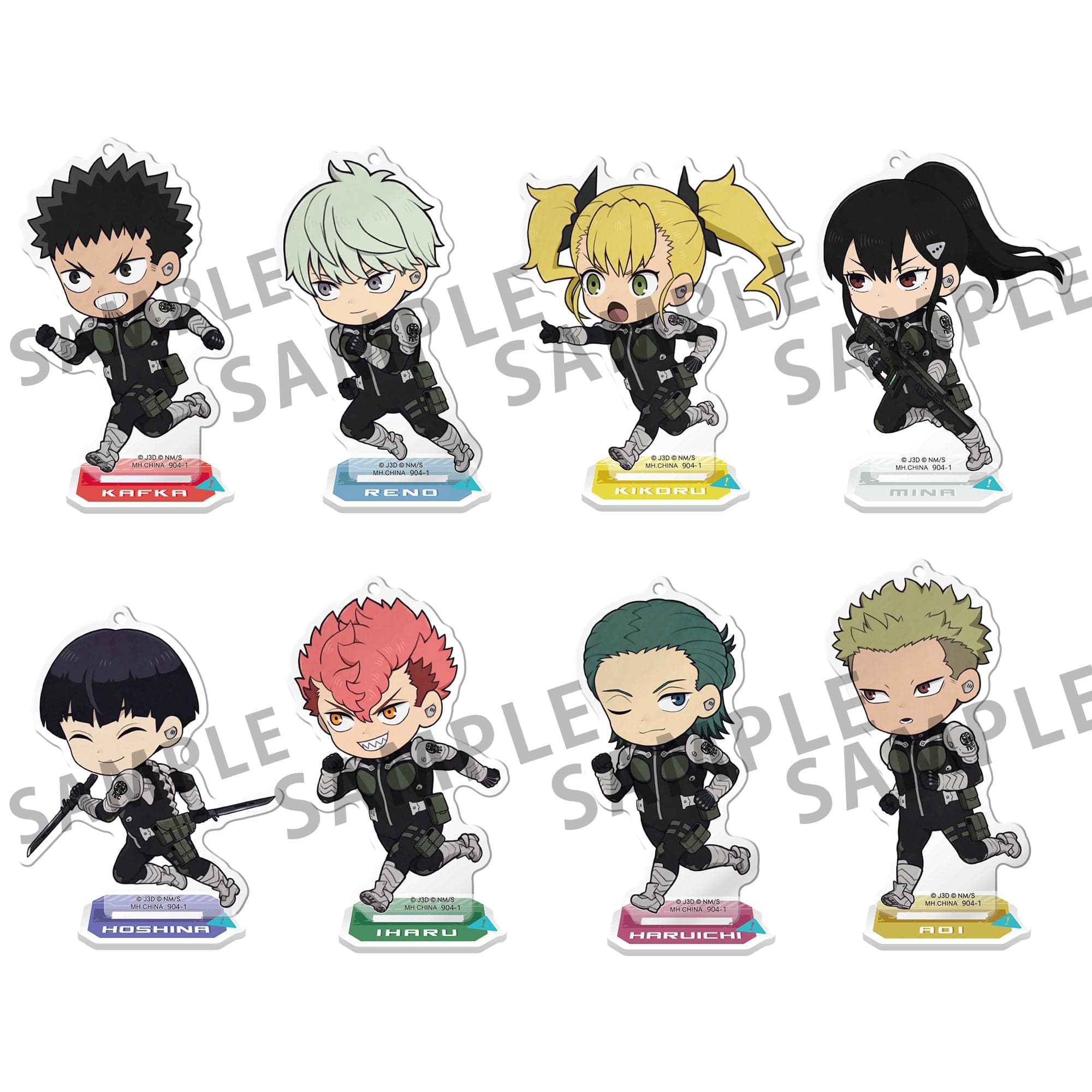 Tokotoko Acrylic Stands: Kaiju No. 8