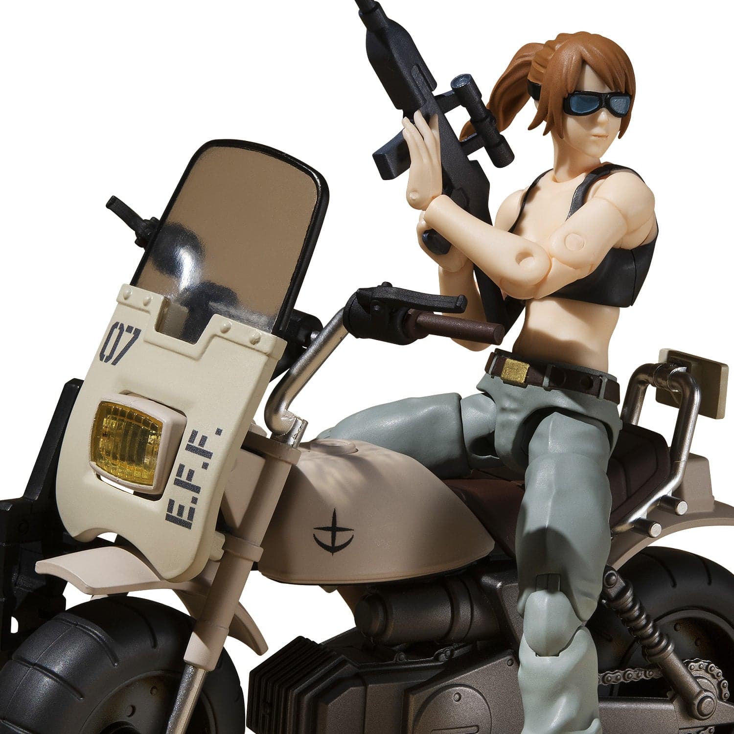 G.M.G. (Gundam Military Generation): Mobile Suit Gundam: The 08th MS Team - Earth Federation Forces V-SP09: Standard Infantry & Federation Bike