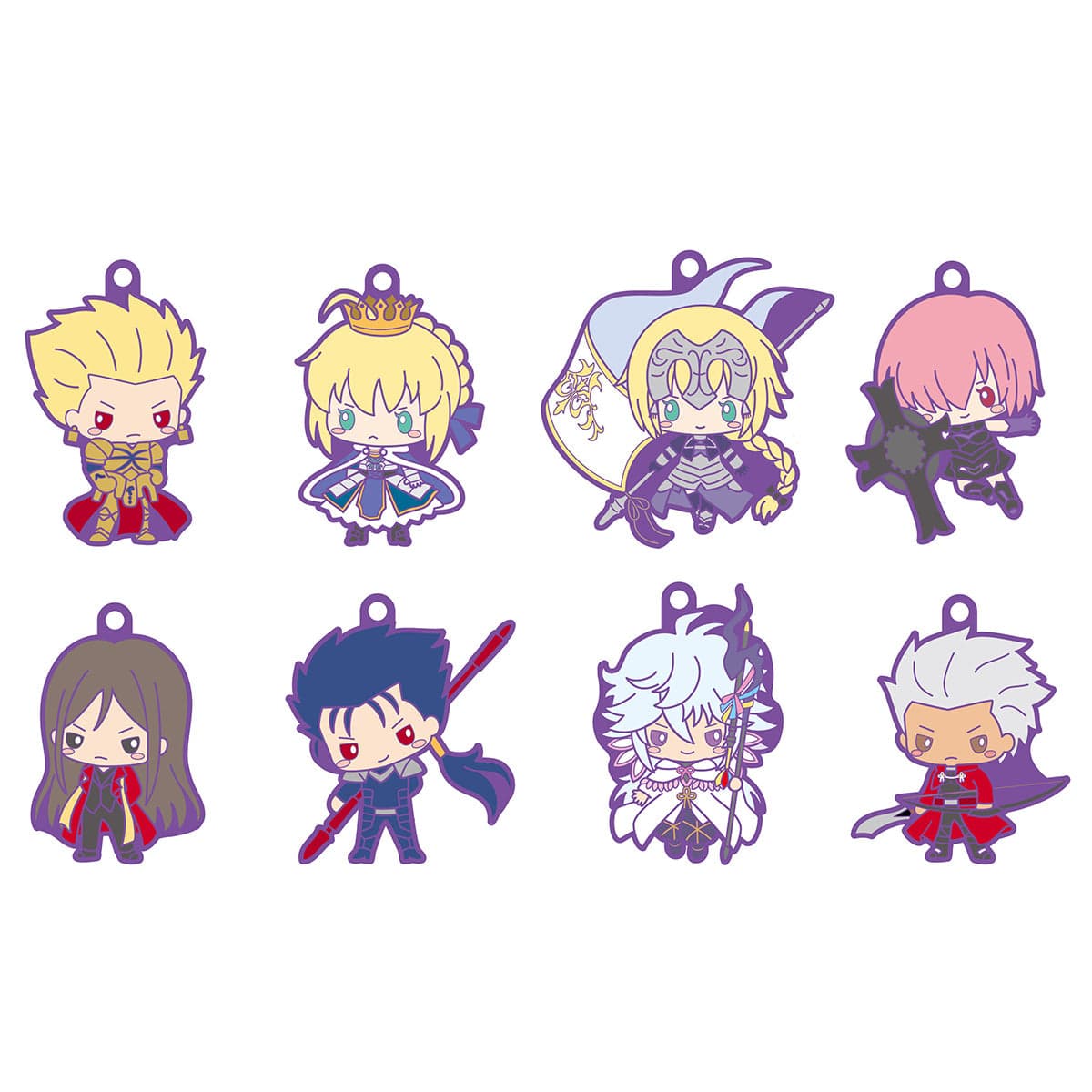 Rubber Mascots: Fate/Grand Order