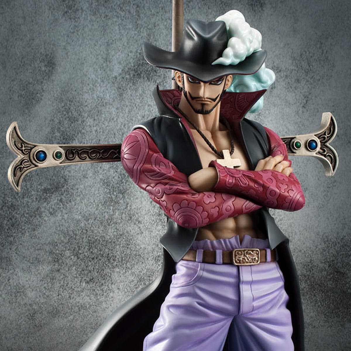 Portrait.Of.Pirates ONE PIECE Series NEO-DX: Dracule "Hawk Eyes" Mihawk Ver.2 (Resale)