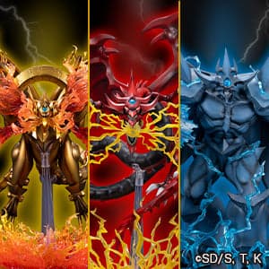 Yu-Gi-Oh! Egyptian God Statue set (Slifer the Sky Dragon)