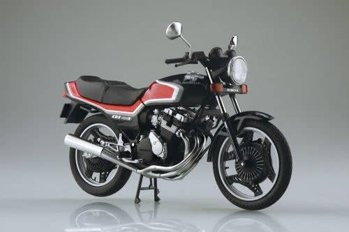 Honda CBX400F Black / Candy Ala Moana Red