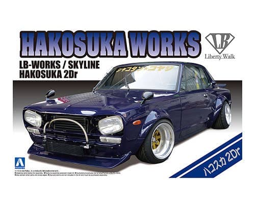 1/24 LB Works Hakosuka 2Dr