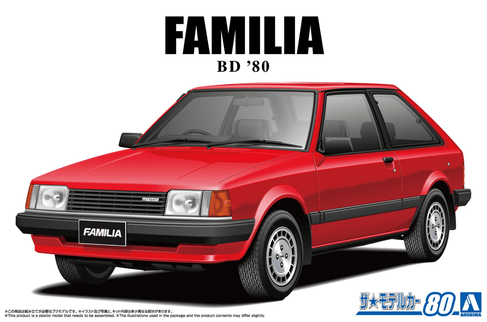 1/24 Mazda BD Familia XG '80
