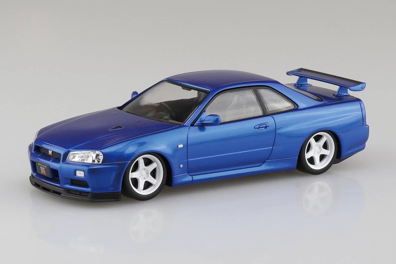 1/32 Nissan R34 Skyline GT-R Custom Wheels (Bayside Blue)