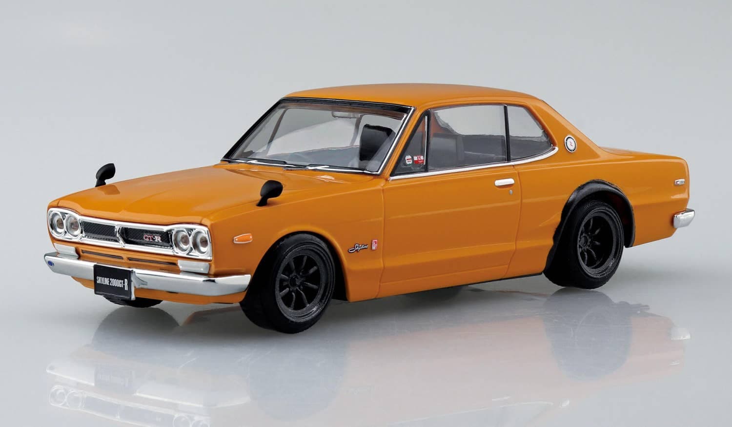 1/32 Nissan C10 Skyline 2000GT-R Custom Wheels (Brown)