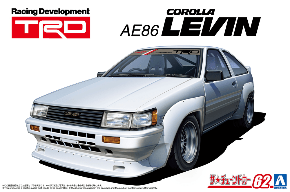 1/24 TRD AE86 Corolla Levin N2 Specification '83 (Toyota)
