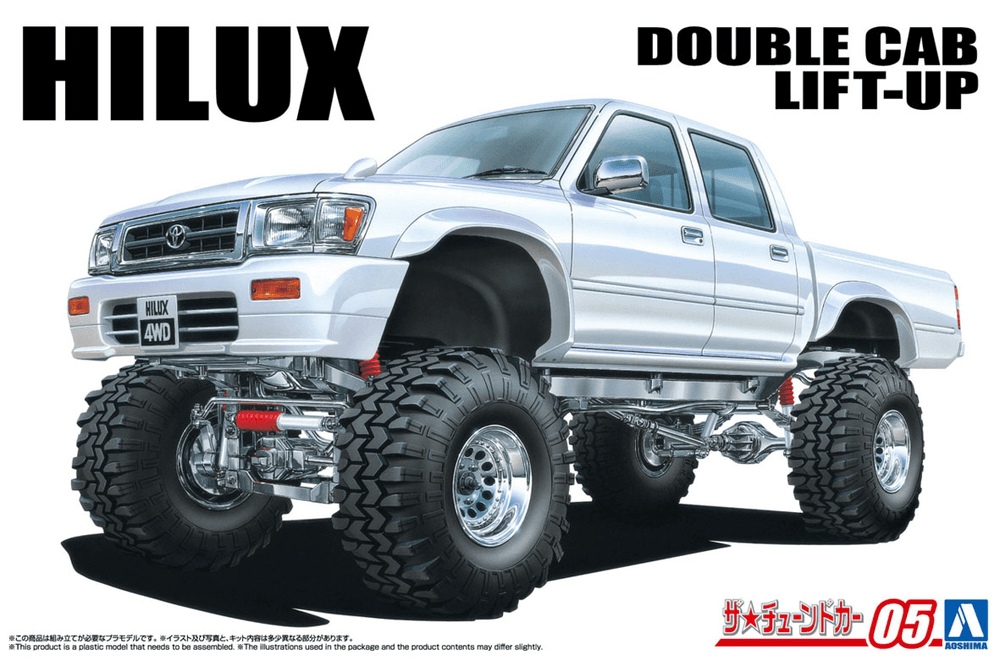 1/24 LN107 Hilux Pickup Double Cab Lift Up '94 (Toyota)