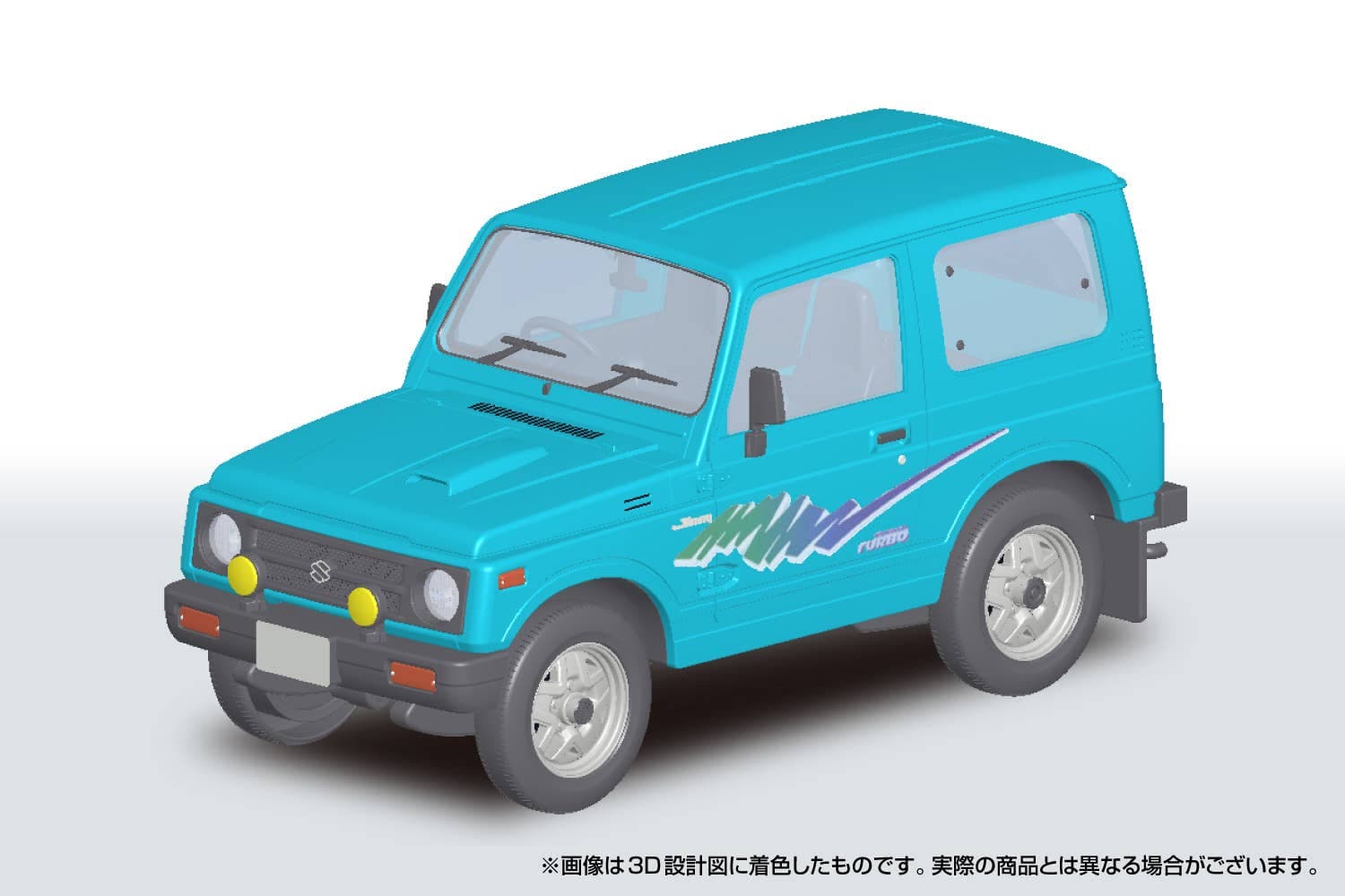 1/32 Suzuki JA11 Jimny (Triton Blue Metallic)