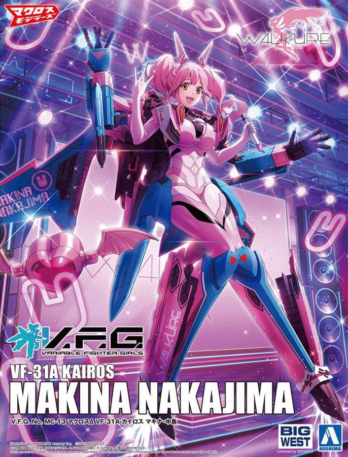 V.F.G. Macross Delta VF-31A Kairos Makina Nakajima (Reissue)