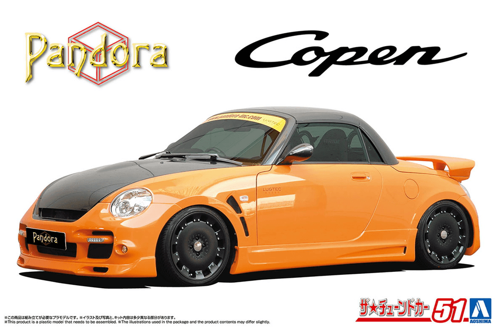 1/24 PANDORA TYPE887 EVO II L880K Copen '02 (Daihatsu)