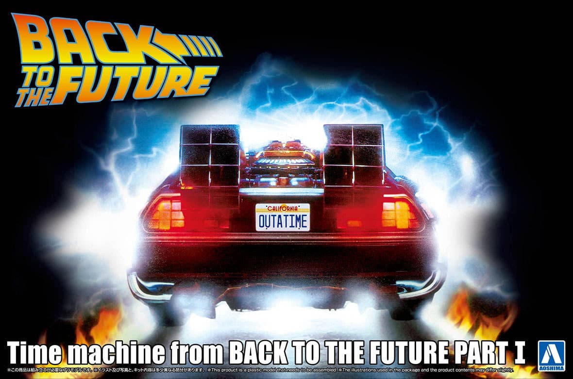 1/24 Back To The Future Part I Time Machine (Reissue)