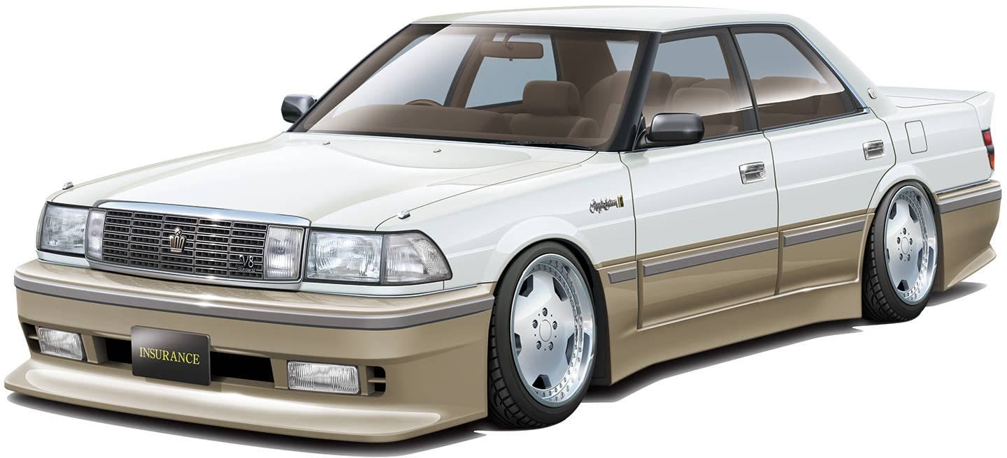 1/24 Insurance UZS131 Crown '89 (Toyota)