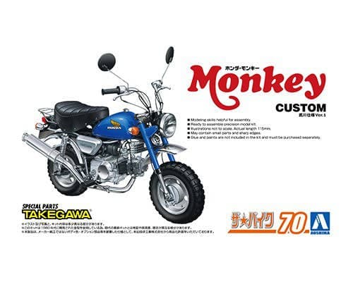 1/12 Honda Z50J Monkey '78 Custom Takegawa Specification Ver.1