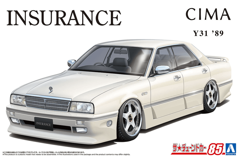 1/24 Insurance Y31 Cima '89 (Nissan)
