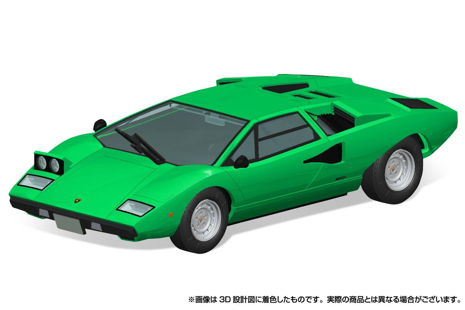 1/32 Lamborghini Countach LP400 (Green)