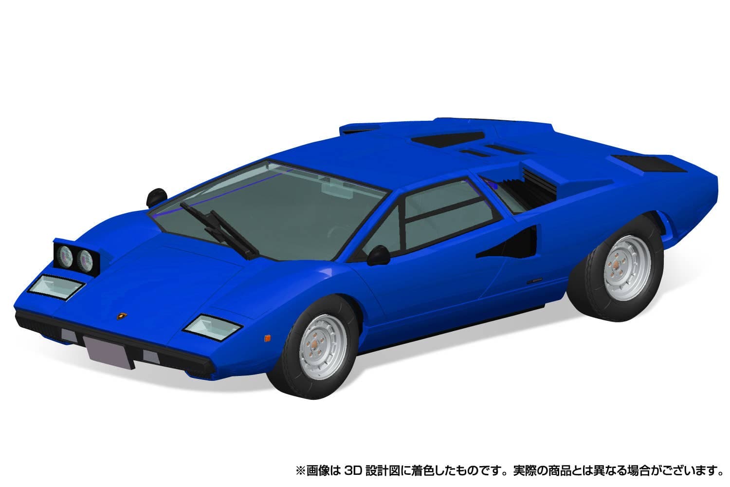 1/32 Lamborghini Countach LP400 (Blue)