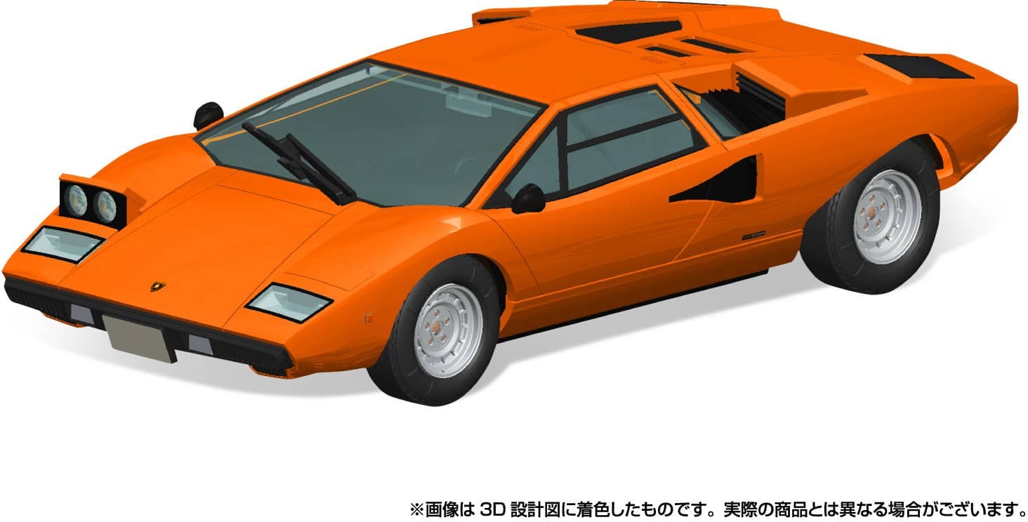 1/32 Lamborghini Countach LP400 (Orange)