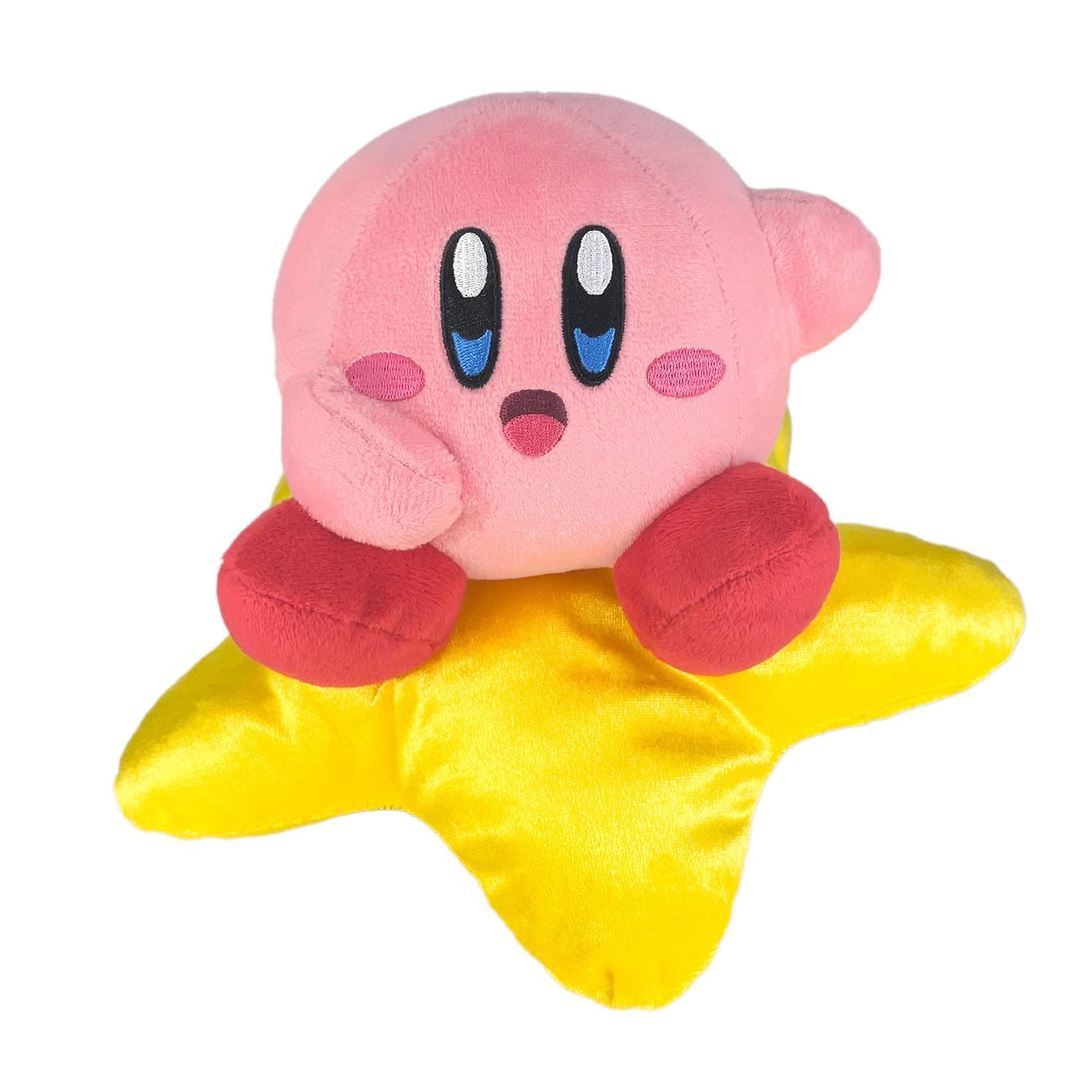 Kirby Warp Star Kirby Plushie A: Egao