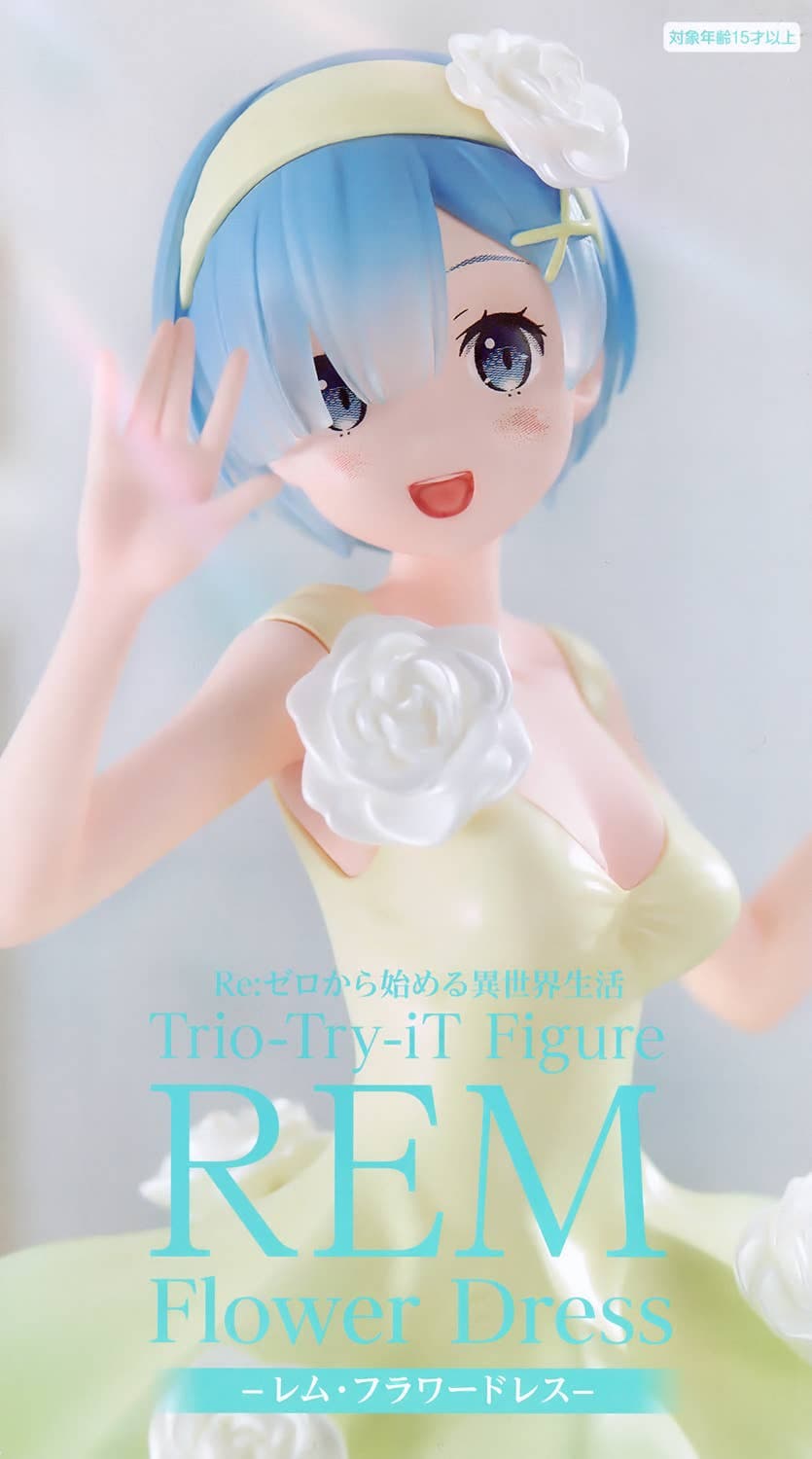 Re:Zero Starting Life in Another World Trio-Try-iT Figure Rem Flower Dress