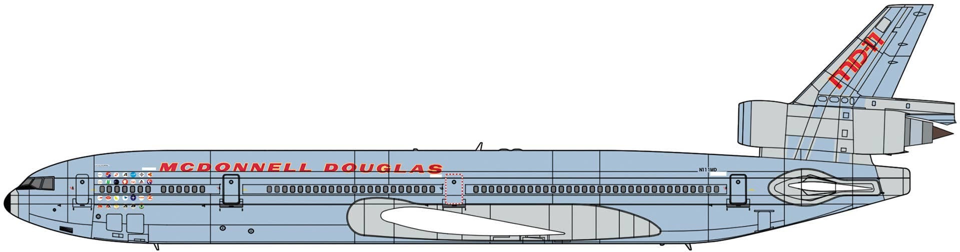1/200 MD-11 Demonstrator