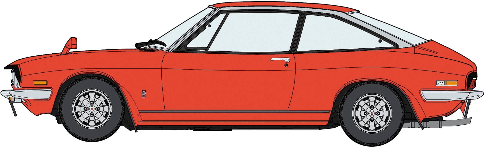 1/24 Isuzu 117 Coupe Mid-Generation XC-J (1976)