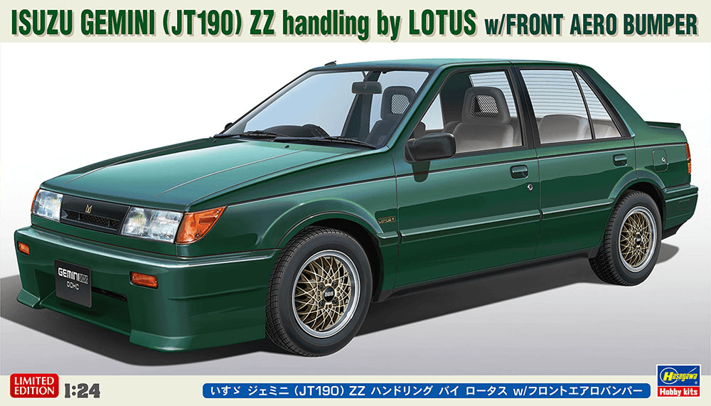 1/24 Isuzu Gemini (JT190) ZZ Handling by Lotus w/Front Aero Bumper