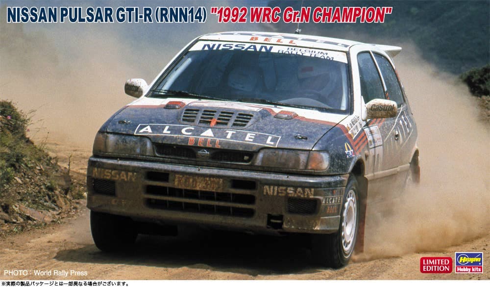 1/24 Nissan Pulsar GTI-R (RNN14) 1992 WRC Gr.N Champion