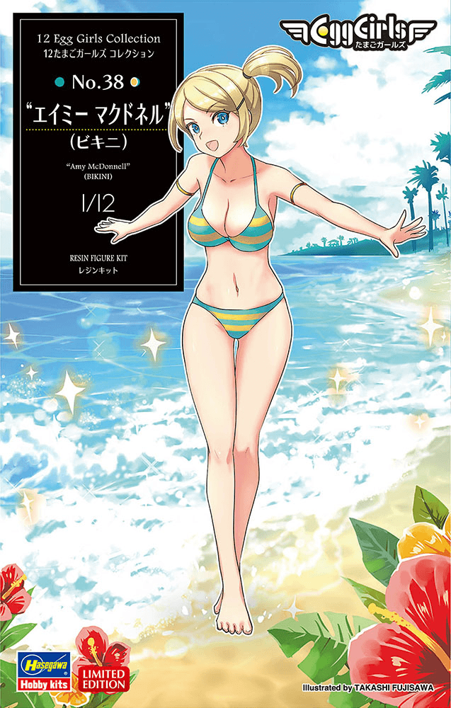 1/12 12 Egg Girls Collection No.38 Amy McDonnell (Bikini)