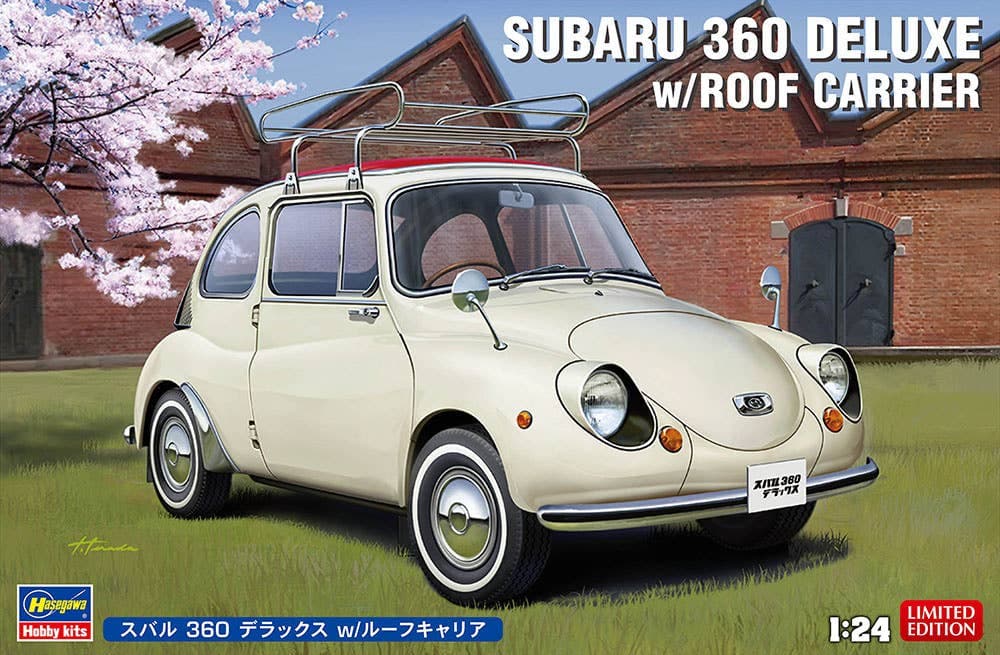 1/24 Subaru 360 Deluxe w/Roof Carrier